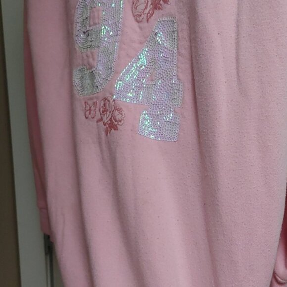 3/25 George pink hoodie sweater long sleeves kids youth size XL 14/16 ap… - Picture 4 of 8